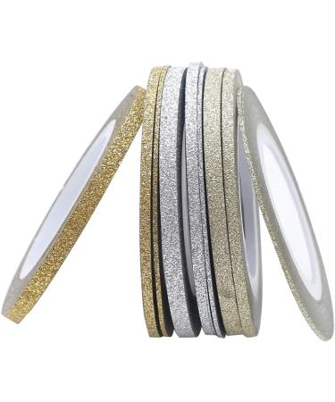 3 Rolls(One roll per size) Monochrome Scrub Nail Art Striping Tape Lines Width 1/2/3mm-Striping Tape for Nail Art-Nail Striping Tape Foil-Nail Striping Tape Thick-Nail Striping Tape with Dispenser-Self-Adhesive DIY Nail Art Tape 14 - Buy Online on GoSupps.com
