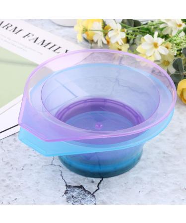 Lurrose 6-Piece Hair Color Mixing Bowl Set | Professional Plastic Hair Dye Bowls for Salon & Hairdressers - Random Colors - Buy Online on GoSupps.com