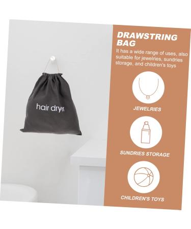 FOMIYES 7 Pcs Hair Dryer Storage Bag Duffle Bag for Travel Blow Dryer Bag Hair Dryer Bag Drawstring Gym Bag - Buy Online on GoSupps.com