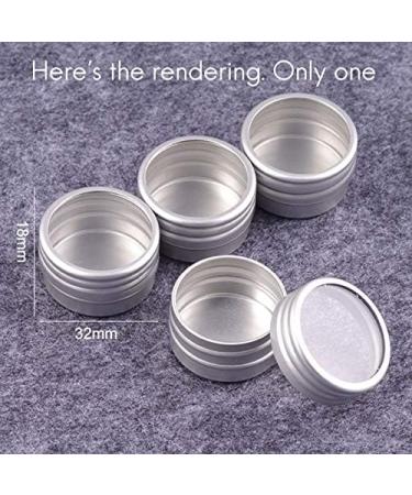 Desikixudy 1Pc Makeup Round Storage Box Nail Art Bead Container Portable Cosmetic Cream Jar Pot Box Round Bottle Bead Golden - Buy Online on GoSupps.com