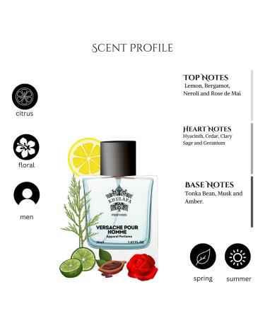 DJ Versache Pour Homme Perfume For Men | Woody Aromatic Fragrances | Long Lasting Mens Perfume | Fragrance Sutaible for Any Occasion | Gift For Him - Buy Online on GoSupps.com