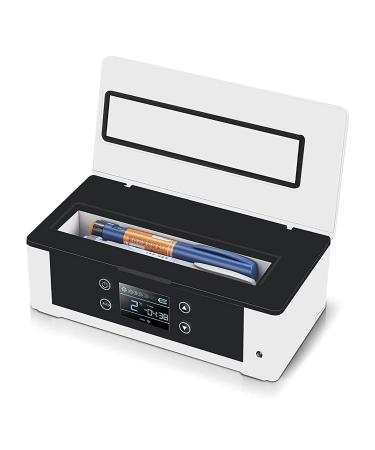 ZZBB Portable Medicine Reefer Mini Medicine Constant Temperature Refrigerato Portable Reefer Car Small Refrigerator Portable Insulin Cooler Refrigerated