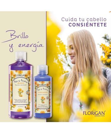 Buy Anti Dandruff & Regenerative Shampoo Ajo y rnica 1L - Florigan Purple | Fast International Shipping - Buy Online on GoSupps.com