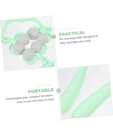 Buy Lurrose Trigger Point Neck & Shoulder Massage Device Relieve Pain with 2-Pack Nude Pressure Relief 33x23cm Ideal for Tension & Stress - Buy Online on GoSupps.com