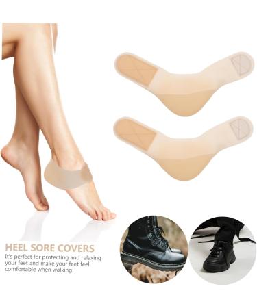 Buy Healvian Heel Protector Socks - 4 Pairs Silicone Foot Cushions for Cracked Heel Relief & Moisturizing - International Shipping Available - Buy Online on GoSupps.com