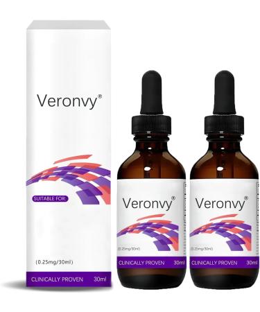 2 Bottle Veronvy Drops Veronvy Vitamin Drops Natural Veronvy Drops Natural Vitamin Supplement for Men & Women 30 ml