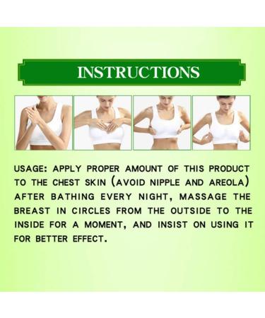 Symeas Breast Cream Nourishing Lifting Firming Chest Bust Enlargement Cream Must Up Breast Cream Breast Massage Tightening Big Boobs Bigger Bust for Women - Buy Online on GoSupps.com