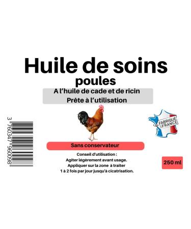 Healing and antiseptic oil for chicken 250g - Buy Online on GoSupps.com