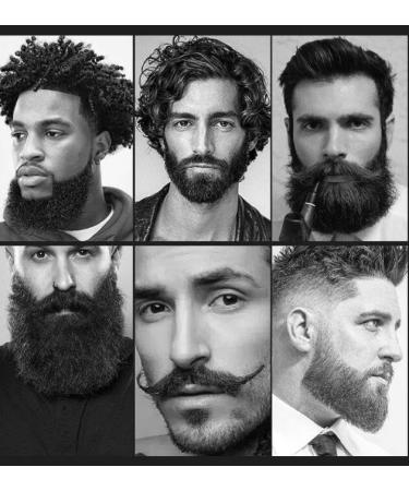 Komunj Professional Mustache Brush for Men - Soft Fine Hair Salon Tool | Perfect for Thin & Natural Hair - Buy Online on GoSupps.com