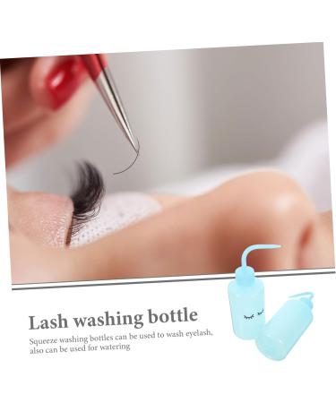 Beavorty Ergonomic Design 250ml Eyelash Washing Bottle Squeeze Function Easy for Cleaning Eyelashes and Watering Plants Blue - Buy Online on GoSupps.com