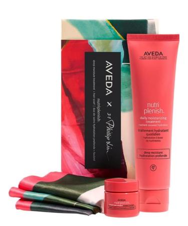 Aveda Nutriplenish Deep Moisture Treatment Duo + Hair Scarf