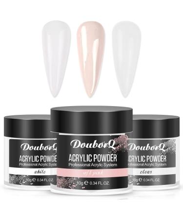 10Colors Acrylic Powder for Nails Art Polymer Tips Builder Pink Clear White Nails Professional Acrylic Nail Powders Liquid - (Color: 4) - Buy Online on GoSupps.com