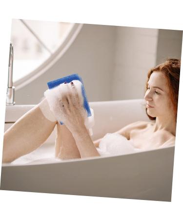 FRCOLOR 2pcs Exfoliating Mesh African Body Scrubber - Men's Terry Towels & Women's Bath Sponges for Shower Cleaning - Buy Online on GoSupps.com