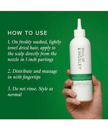 Philip Kingsley Flaky/Itchy Scalp Toner 250ml - Soothing Scalp Care for Dry & Oily Scalps - Buy Online on GoSupps.com