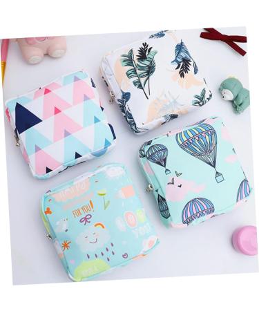 Buy Goohochy 4-Piece Storage Bags for Women - Perfect for Bandages Napkins Period Pads Tampons & More - Stylish Mini Holders for Toiletries - Buy Online on GoSupps.com