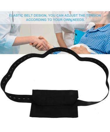 Adjustable Peritoneal Catheter Belt - Black | Comfort & Protection for Dialysis Patients - Buy Online on GoSupps.com