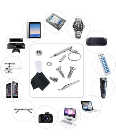 1000 PC Tiny Repair Screws for Glasses - Stainless Steel Assortment Set for Watches & Sunglasses | International Shipping - Buy Online on GoSupps.com