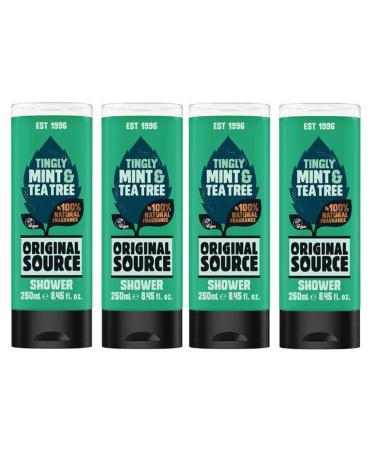 Original Source - Set di 4 gel doccia Tingly Mint & Tea Tree 4 x 250 ml
