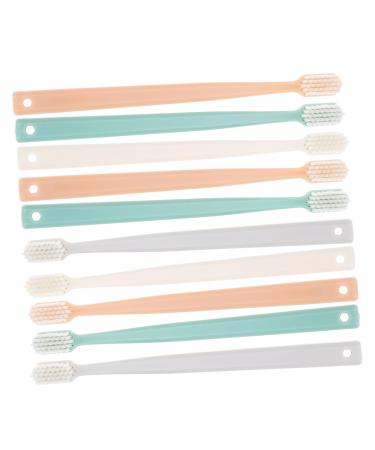 Clispeed 10st soft toothbrush disposable toothbrush toothbrushes for on the way ergonomic toothbrushes toothbrush soft travel toothbrush travel toothbrush products for adults easy travel