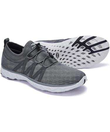 ALEADER Men's Quick Drying Aqua Water Shoes - Size 11, Dark Gray - Buy Online on GoSupps.com