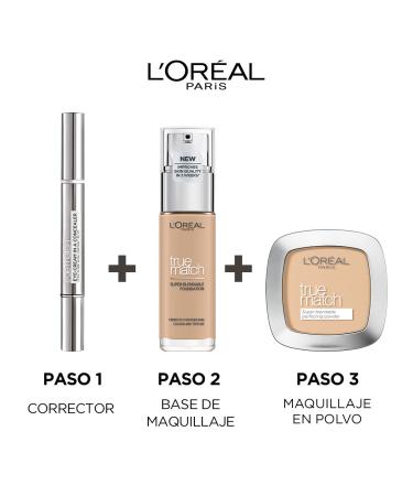 L'Or al Paris Eye Care Concealer - Perfect Match for Dark Circles with Hyaluronic Acid & Vitamin C 2 ml - Golden Sable (1 Pack) - Buy Online on GoSupps.com