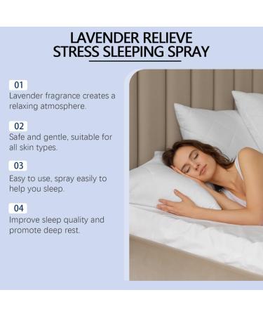 2PCS Deep Sleep Pillow Natural Lavender Help Sleeping Relief Anxiety - Buy Online on GoSupps.com