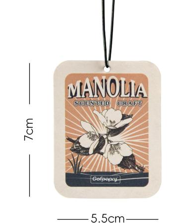 12Pcs Natural Orchid Car Air Fresheners - Long Lasting Scent for Men and Women - Vent Clips and Hanging - Vanillaroma Scent - Bulk Pack - Buy Online on GoSupps.com