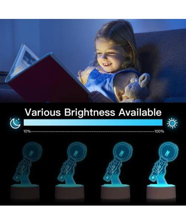 Eygerur 3D Illusion Kpop BTS Night Light 16-Color BTS Light with Remote Control and Smart Touch BTS Lamp BTS Room Decor for Girls Birthday Christmas BTS Gifts a04 - Buy Online on GoSupps.com