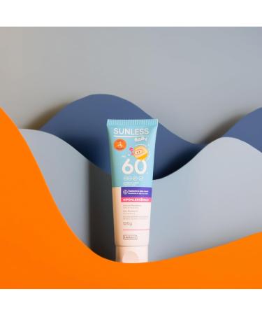 Sunless Protector Solar BABY Fpa-60 120G | Safe & Effective Sunscreen for Babies | International Shipping Available - Buy Online on GoSupps.com