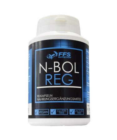 N-Bol Reg 90 capsules per can high dose - with amino acids + plant extracts muscle building bodybuilding