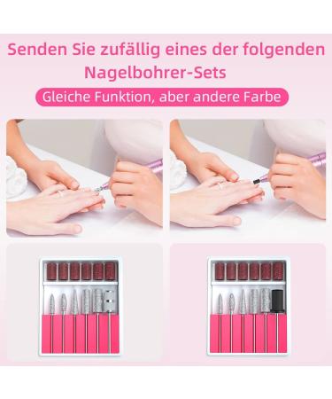 Electric Nail Miller - Professional Nail Milling Cutter Kit 30000 RPM for Acrylic & Gel Nails | Ideal for Home & Salon Use | Perfect Valentine's Day Gift - Buy Online on GoSupps.com