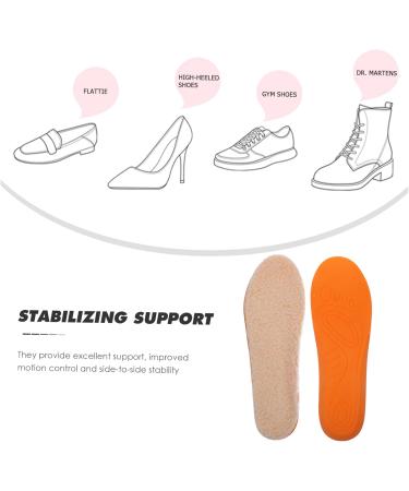 NOLITOY Warm Insoles for Men - Plantar Fasciitis Comfort Athletic Support & Winter Foot Care | Ideal for Running Shoes & Slippers - Buy Online on GoSupps.com