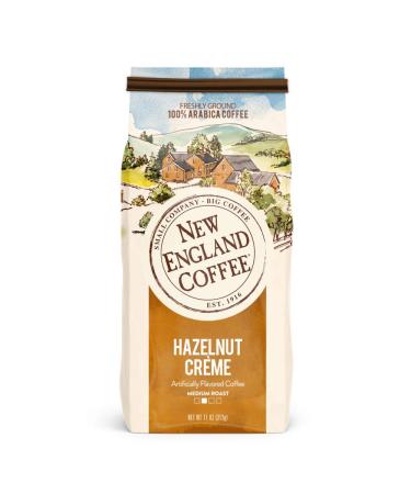New England Coffee Hazelnut Creme 11 Ounce by New England Coffee