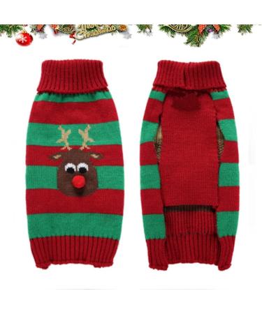Buy ABRRO Christmas Dog Sweater - Warm & Cozy Dog Sweaters for Small to XXL Dogs - Perfect Holiday Gift for Your Pet! - Buy Online on GoSupps.com