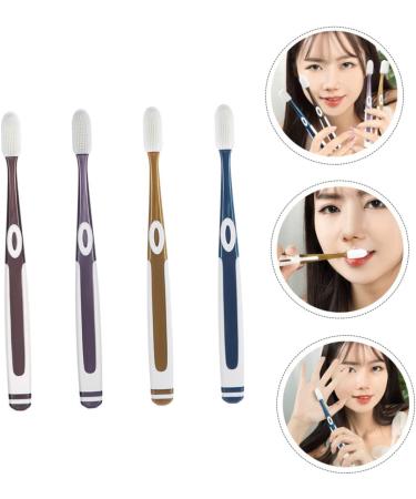 Nano Toothbrush Set - 4 Pcs Handheld Toothbrushes for Adults | Effective Tooth Cleaning & Care | International Shipping Available - Buy Online on GoSupps.com