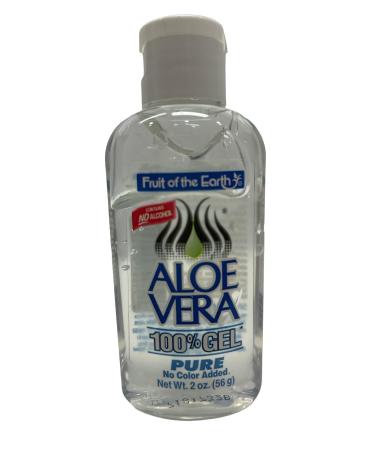 Fruit of the Earth Pure Aloe Vera 100% Gel Moisturizer Bundle (2 oz) + ThisNThat Tip Card - Buy Online on GoSupps.com