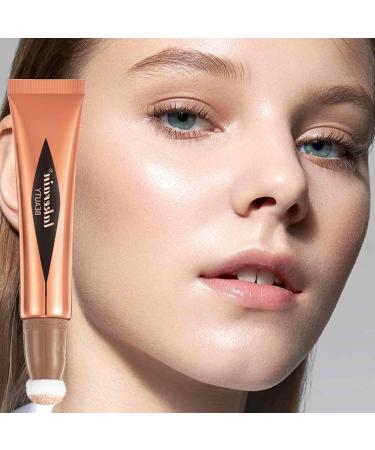 Highlighter Stick Creamy Highlighter Stick - Versatile Highlighter Makeup Stick Adds Shimmer Blends Effortlessly Highlighter Contouring for Cheeks Pochy High Gloss Liquid 03# - Buy Online on GoSupps.com