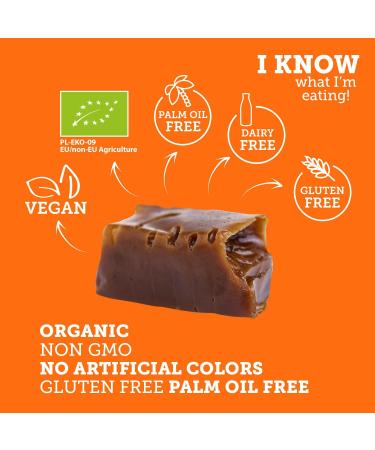 Super Fudgio Bio Bonbons - Vegan & Gluten-Free Caramel Candies | Organic Coconut Milk & Sugar | 10x150g Multipack - Buy Online on GoSupps.com