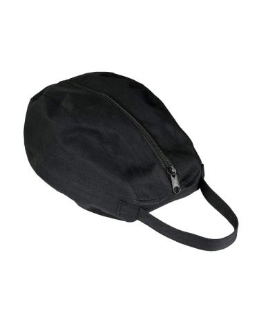 Horze Equestrian Bicycle Riding Easy-Carry Waterproof Nylon Helmet Bag Case Black US One Size