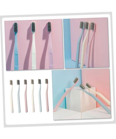 Buy Gatuida 6th Adult Stiff Brush Coal Toothbrush - Organic Charcoal Oral Cleaning Tool | Portable & Effective Tooth Cleaning Devices - Buy Online on GoSupps.com