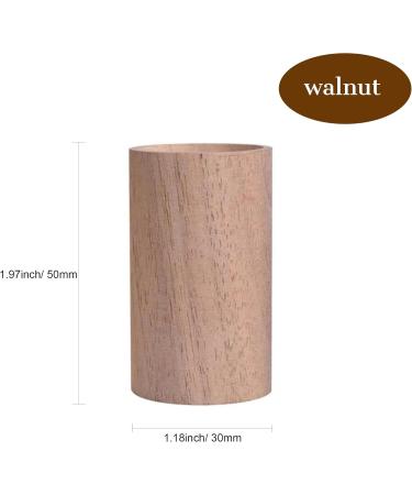 Personalized Wood Diffuser - Custom Engraved Cylindrical Essential Oil Diffuser for Weddings & Events | Bulk 5PC Round Diffusers - Buy Online on GoSupps.com