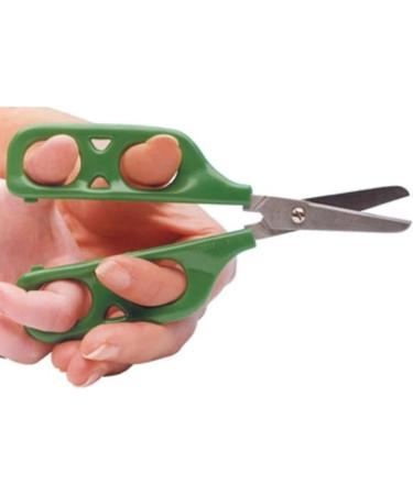 PETA Easi-Grip Left Handed Dual Control Teaching Scissors - Stainless Steel, Double Loop Handle, Ideal for Scissor Skills Development and Special Needs - Buy Online on GoSupps.com