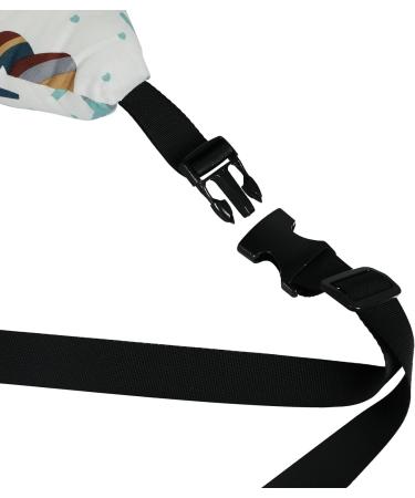 Qchomee Kids Car Travel Pillow | Seat Belt Cushion Head Neck Support for Car Safety - Adults & Children Headrest | White - Buy Online on GoSupps.com