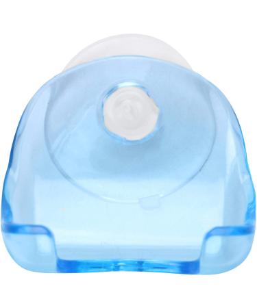 Bumdenuu Disable Suction Cup Lightweight Blue Plastic Razor Holder Hanger