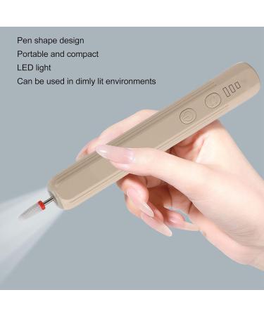 30000RPM Electric Nail File Portable Manicure Pedicure Tool with LED Light 6 Grinding Heads for Home Salon (-1414240018613) HURRISE9b6eaxrdpc-13 - Buy Online on GoSupps.com