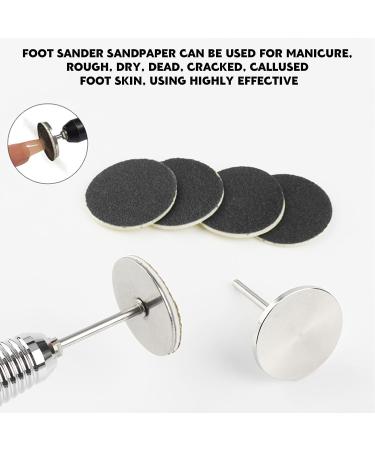 Vueinrg 100-Piece Grinding Wheel Pedicure Sandpaper Slices for Cracked Heels | Foot Care Replacement Pads for Dead Skin | International Shipping Available - Buy Online on GoSupps.com