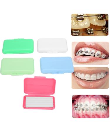 Buy Tooth Wax for Orthodontics - 5 Fruity Flavors Protect Your Braces - Fast International Shipping - Buy Online on GoSupps.com
