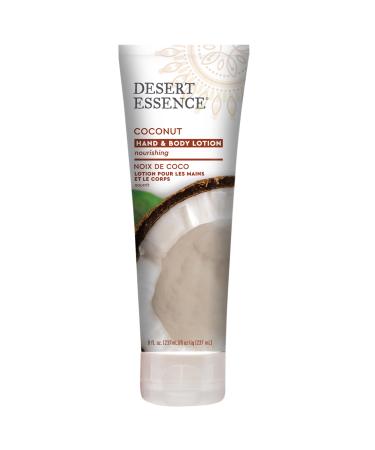 Desert Essence Organic Coconut Hand and Body Lotion 8 fl. oz. - Buy Online on GoSupps.com