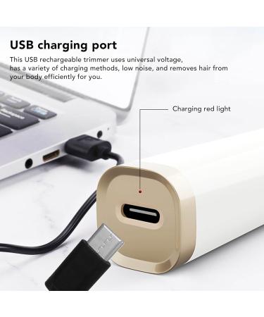 5 in 1 Women Electric Trimmer | Waterproof Rechargeable Pubic Hair Clippers & Body Depilator for Face Nose Eyebrows - Low Noise International Shipping Available - Buy Online on GoSupps.com