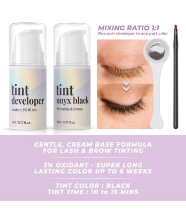 MIYA LASH Lash Lift and Tint Kit | Brow Lamination All in 1 Kit with Black Dye | Keratin Perm | Lasts 6 Weeks | Salon Results | Tools Included - Buy Online on GoSupps.com